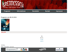 Tablet Screenshot of brennessel-kino.de